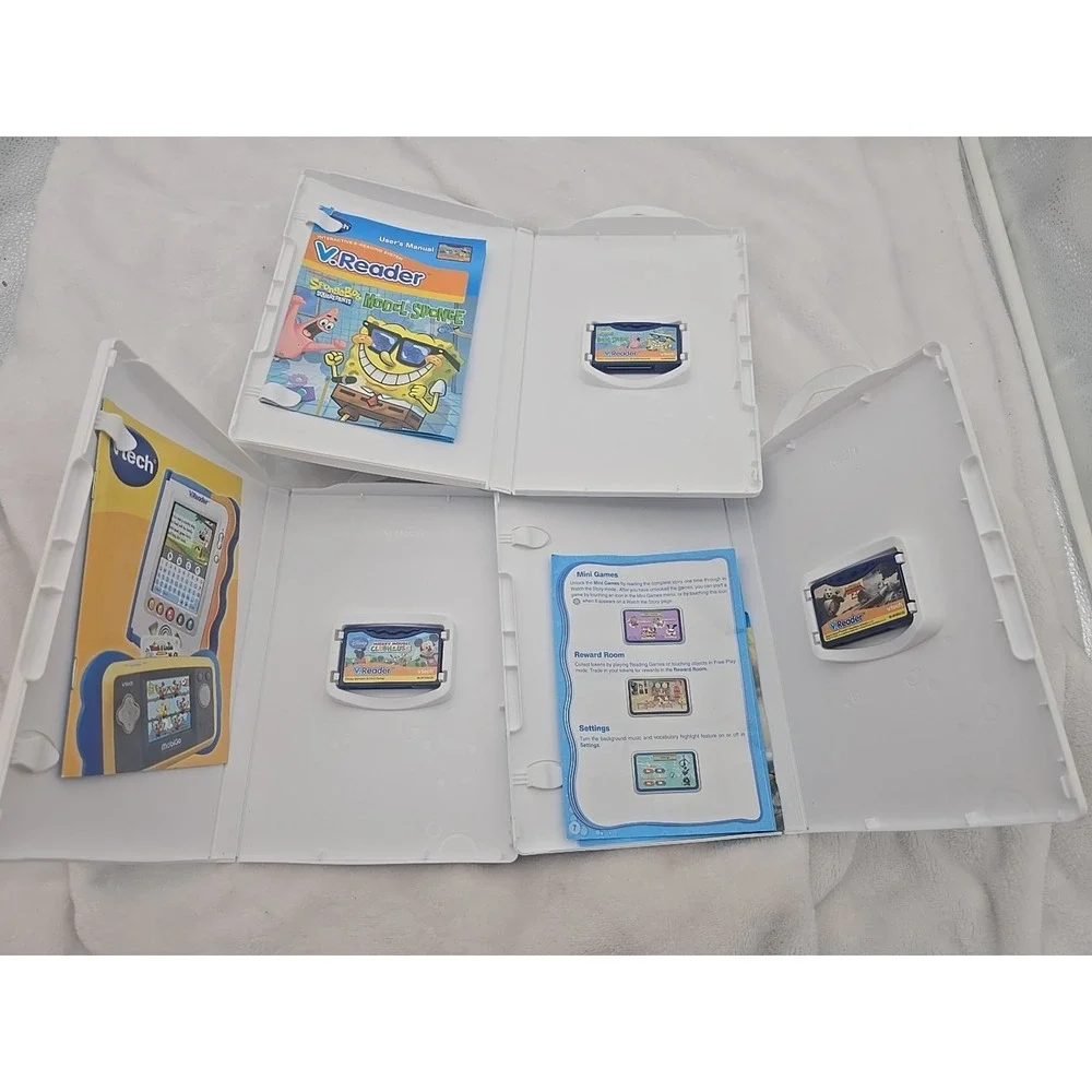 Vtech‎ DISNEY Mickey Mouse,  SpongeBob And Kung Fu Panda 2   Vreader